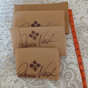Patricia Nash Brown Dust Bags Collection, Sizes Small To Large
